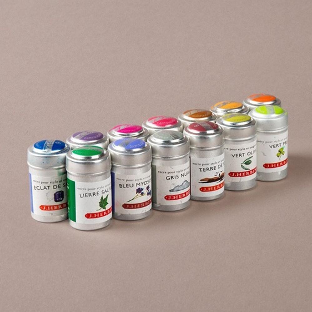 제이허빈 만년필 국제규격 카트리지 25종