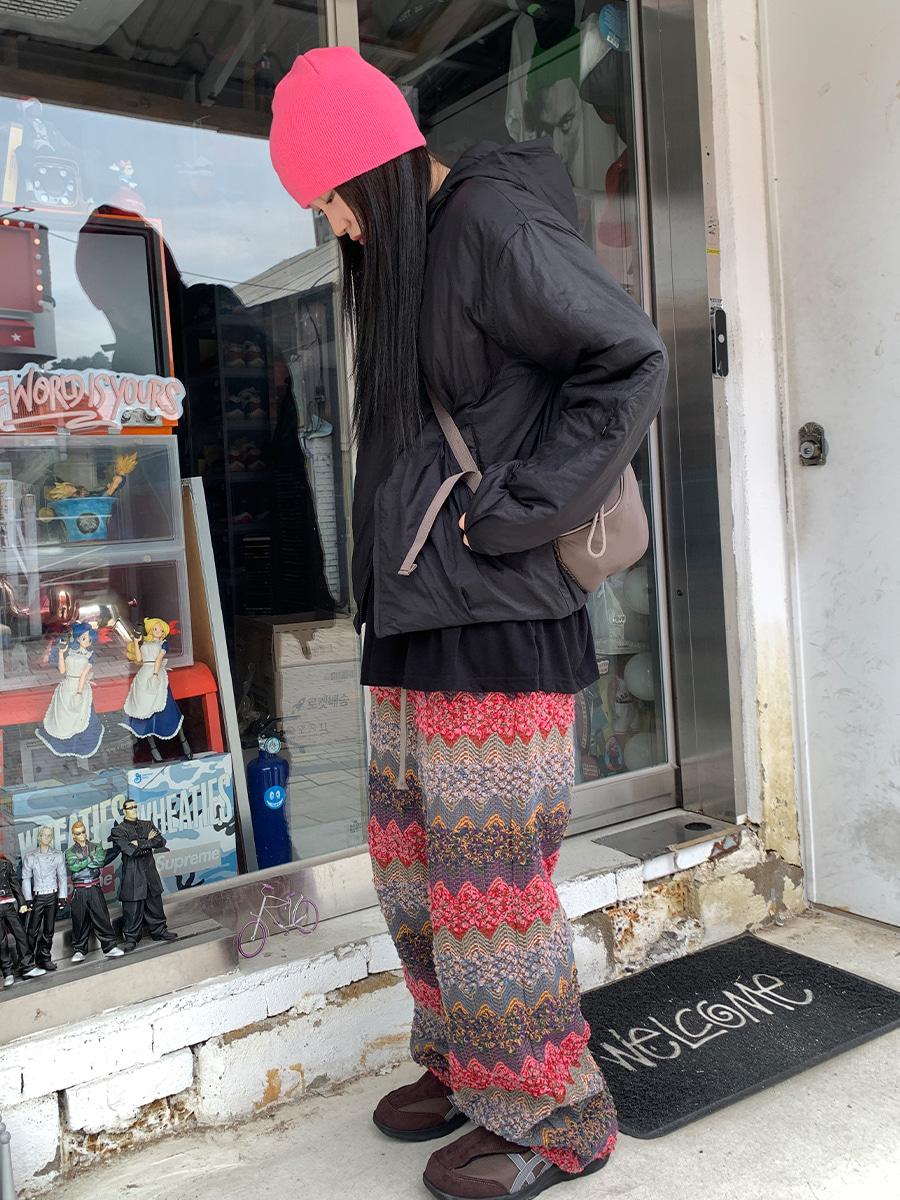 Atoms puffer jacket (BLACK)