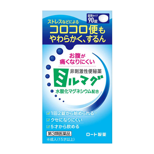 로토제약 미루마구 LX 90정 미르마그 변비치료