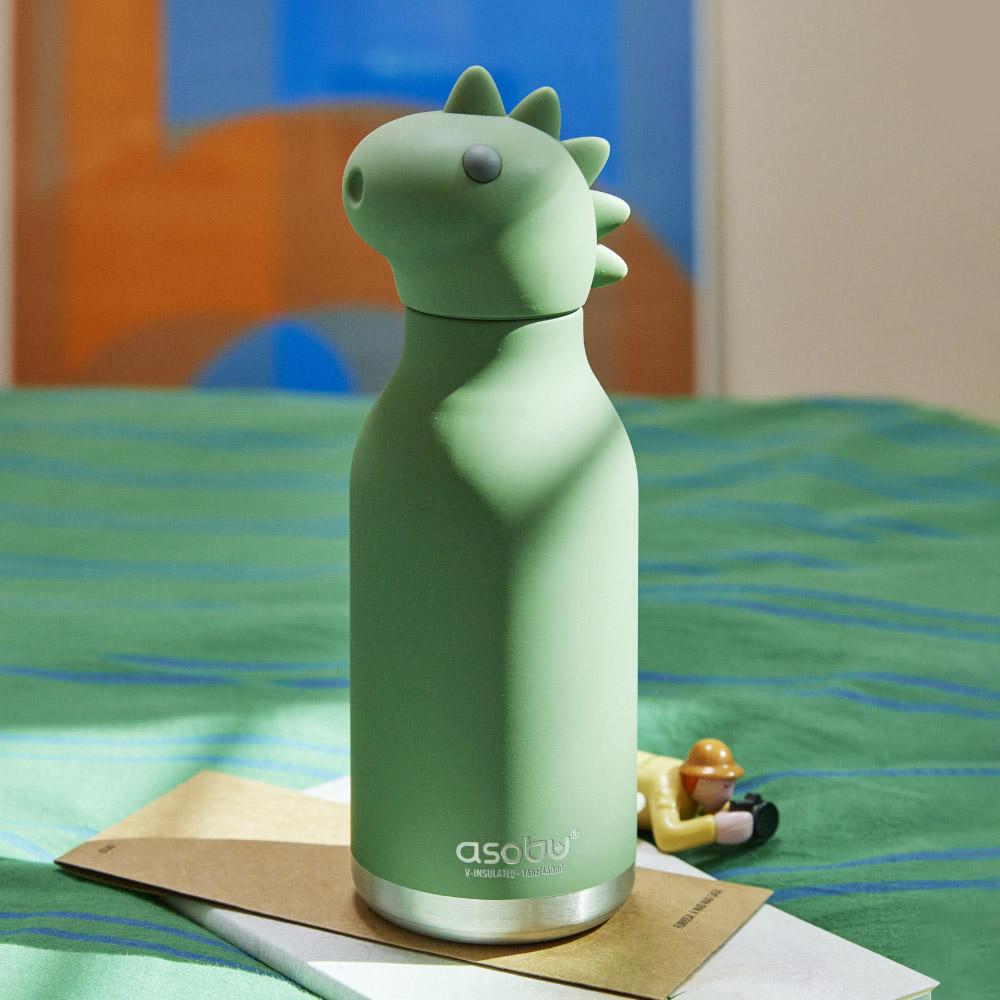 캐나다 아소부 진공스텐 보온보냉 캐릭터 텀블러 베스티 460ml 디노