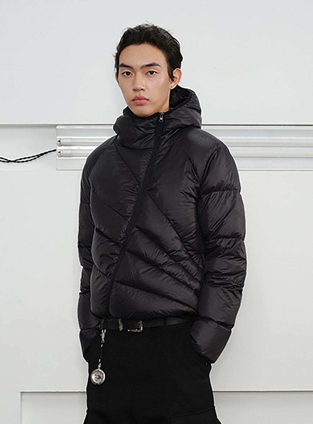 [KREATE] Down Lightweight Hooded Puffer Jacket (2color)