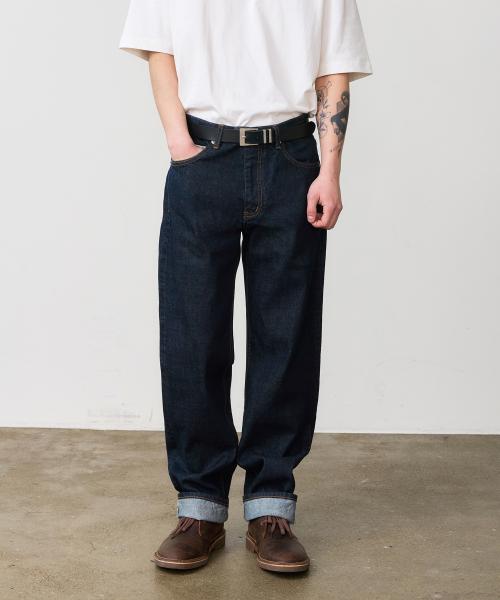 DEN0932 Deep-Indigo Selvedge [Tapered Fit]