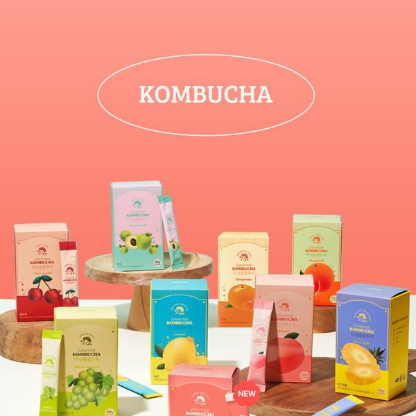 [시크릿특가] 작심랩 프리미엄 납작복숭아 콤부차