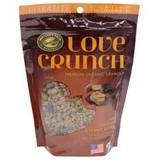 Nature's Path 러브크런치 프리미엄 오가닉 그래놀라 다크초코 앤 피넛버터 씨리얼  325g, 1개