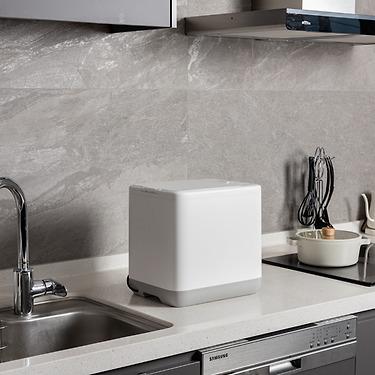 [필터추가증정] 쉘퍼 4L 원터치형 음식물 처리기 건조분쇄형 가정용 음쓰