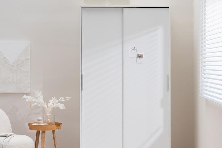 [오세페7%쿠폰] 디베 슬라이딩 옷장 1200 행거장