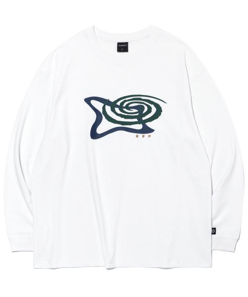 whirl long sleeve(white)