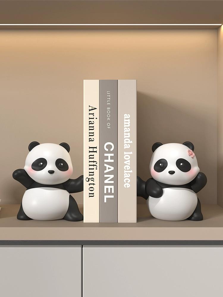 귀여운 팬더 북엔드 책꽂이 판다 인테리어소품