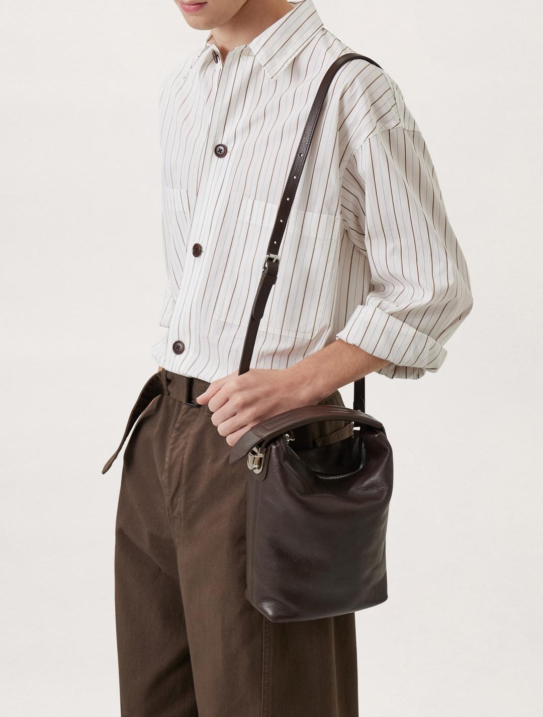 (UNISEX) Case Bag - Dark Chocolate