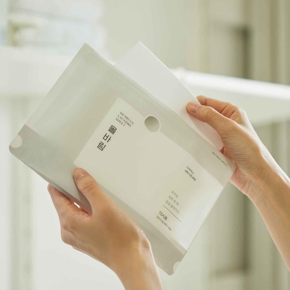 디어커스 올바림 시트세제 15매입 x4