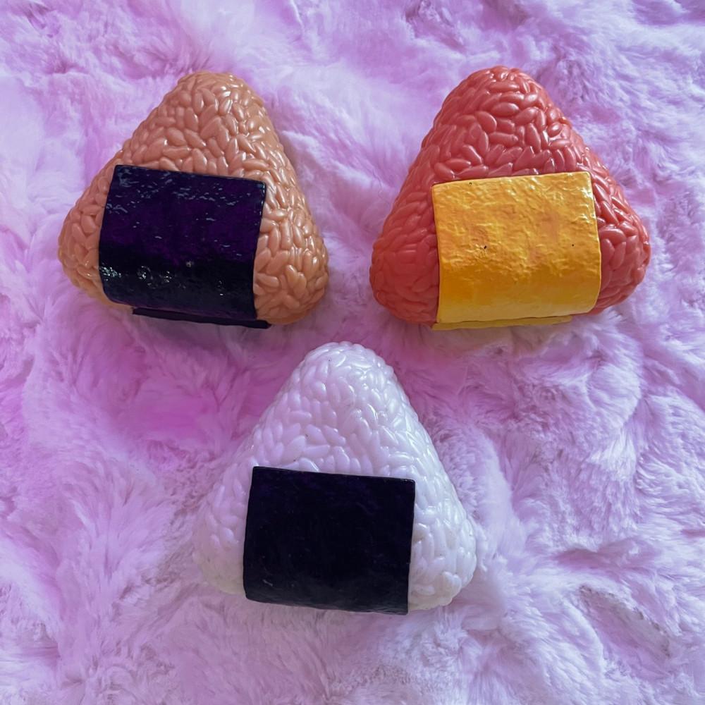 [고전문구] 오니기리 주먹밥 보석함 3종