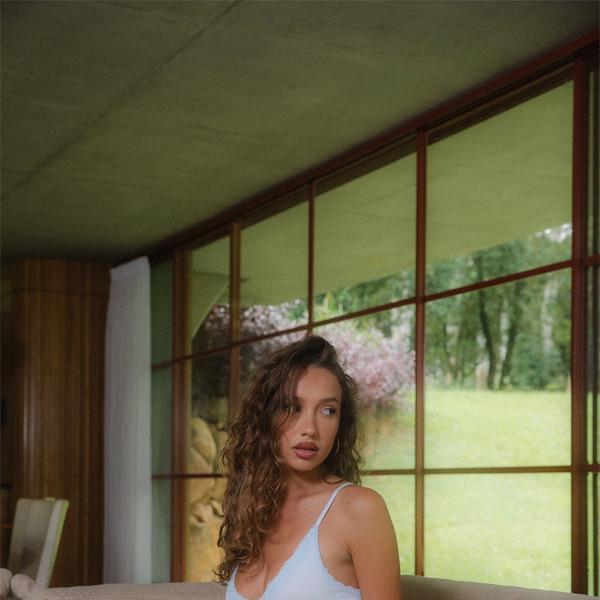 Triangle Lace Bralette(Softy Blue)