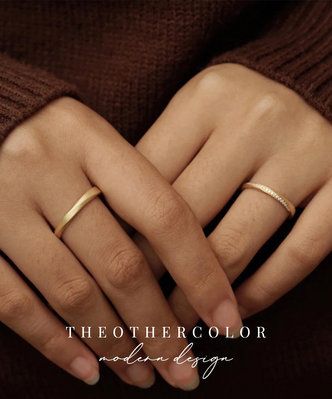 [당일배송 🚚] 영롱 골드 꼬임 미니멀 반지 큐빅 애끼 925