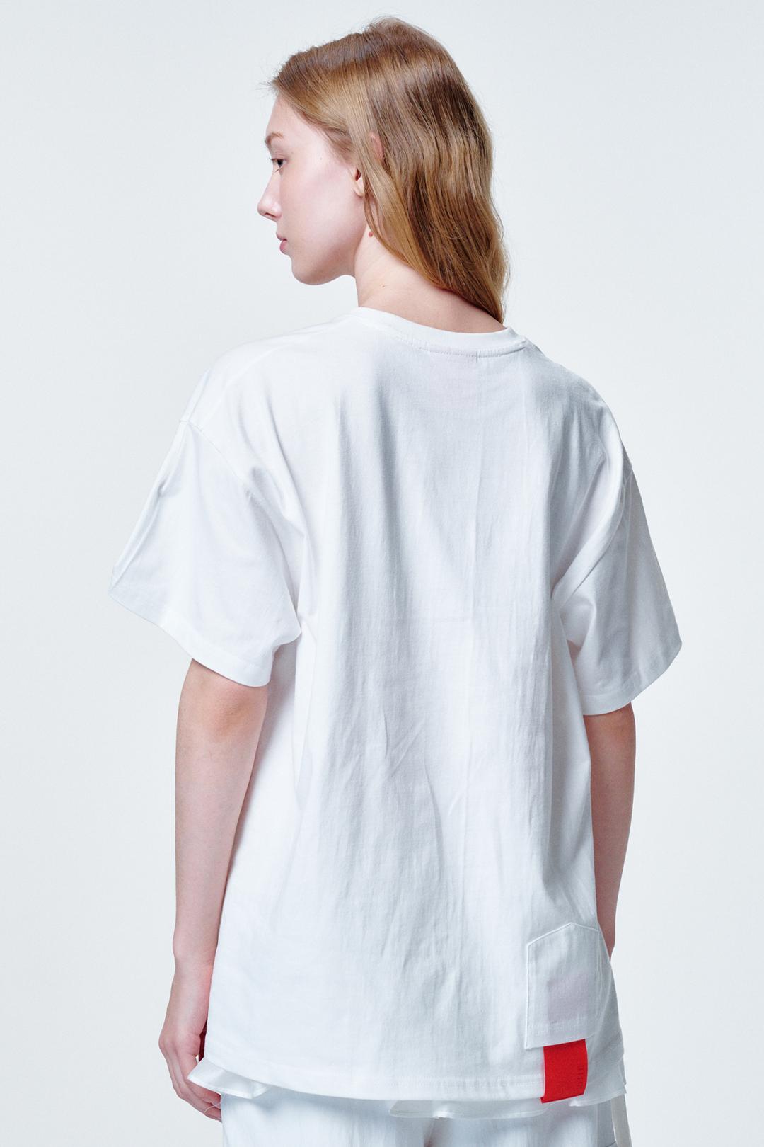 Loose fit Tshirts Angel Palm tree