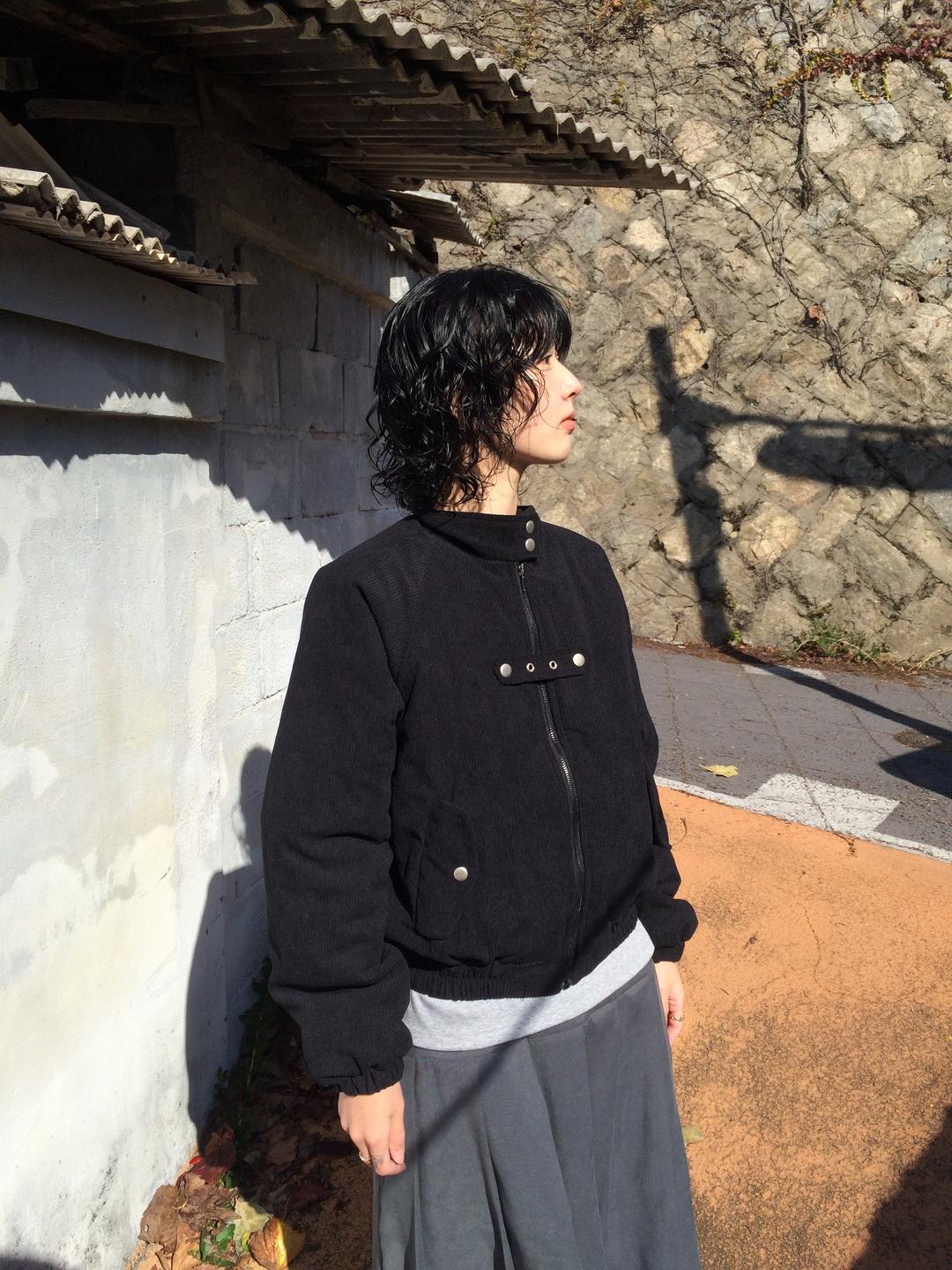 회렌 노스 골덴 누빔 점퍼 (2color)