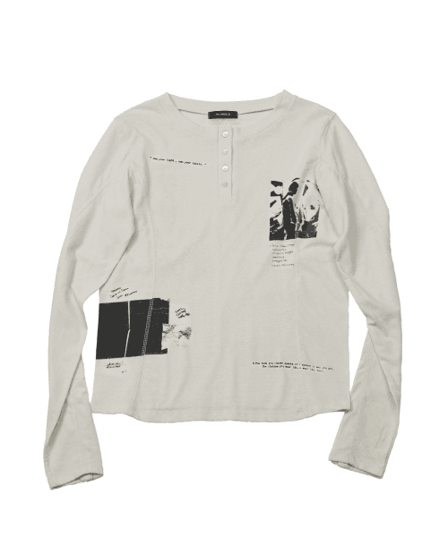 Draft Henley Shirt (Aged-cream)