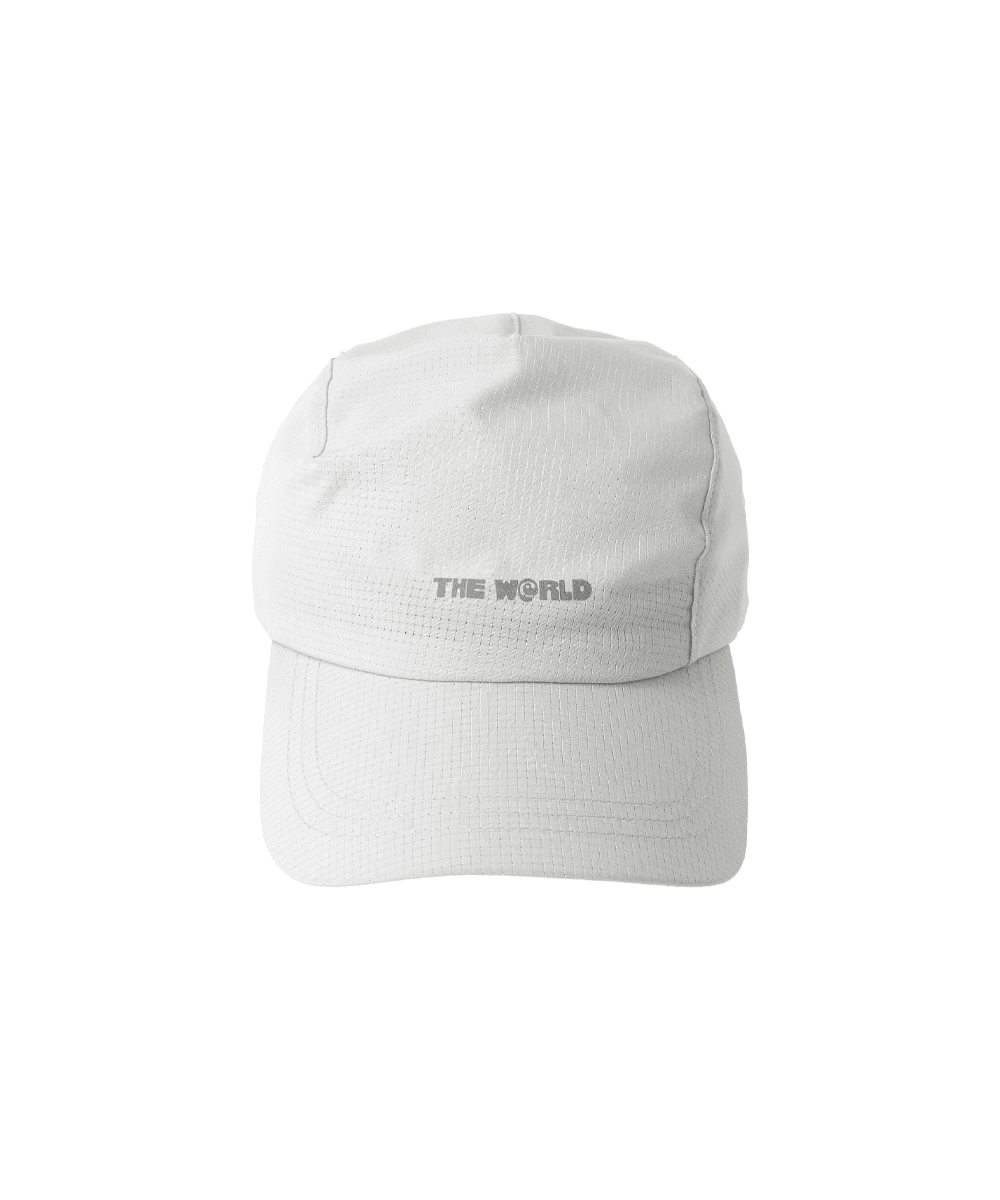 ONE PANNEL LIGHT WEIGHT RUNNING CAP IVORY