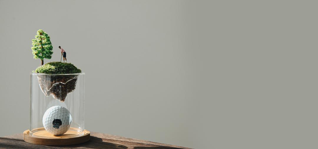 비단이끼 골프플로팅 테라리움