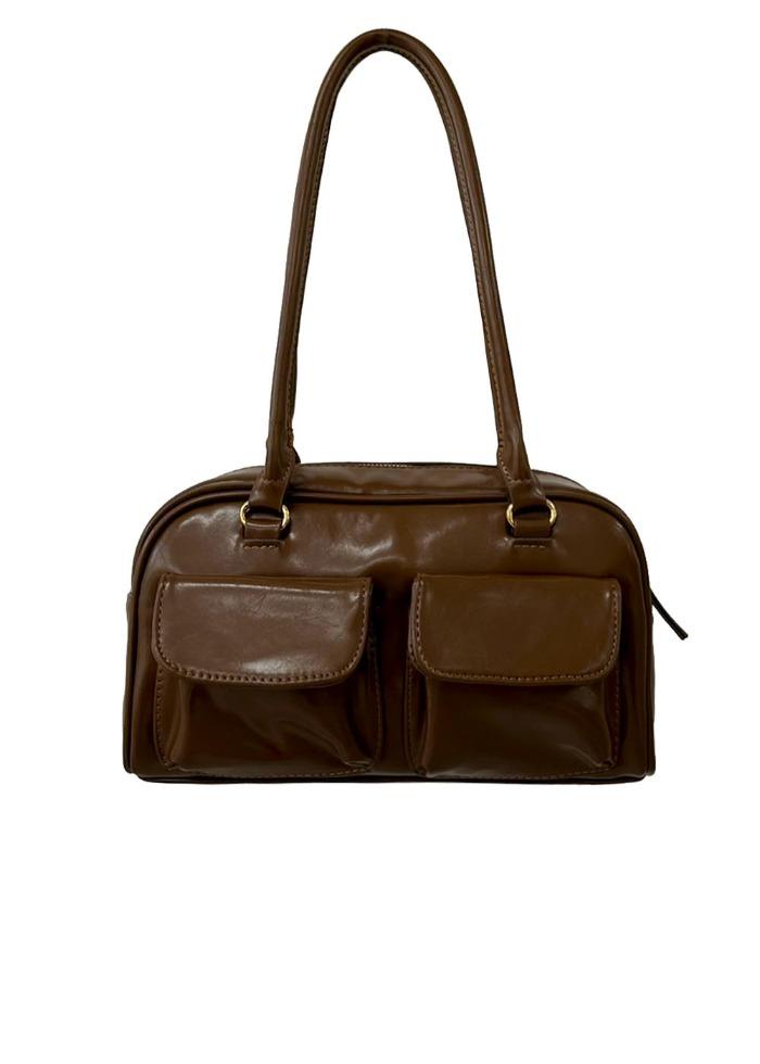 NO.150 BROWN HOUR SHOULDER BAG