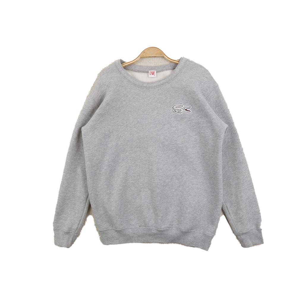 라코스테 라이브 그레이 맨투맨 M