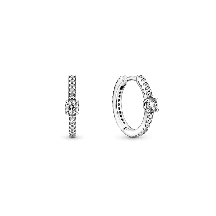 스파클링 후프 이어링