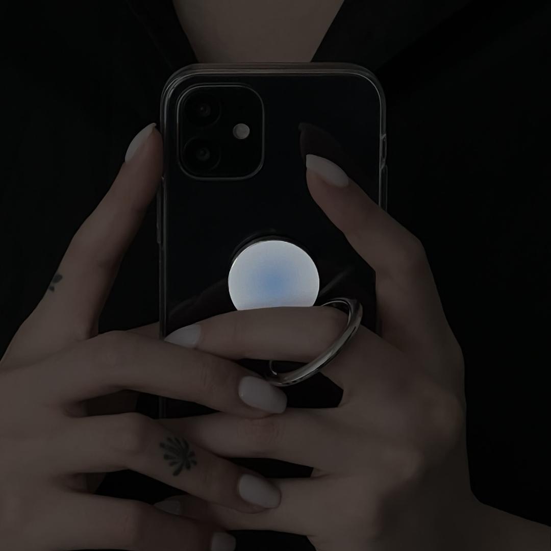 Drop Ring - Steel Blue