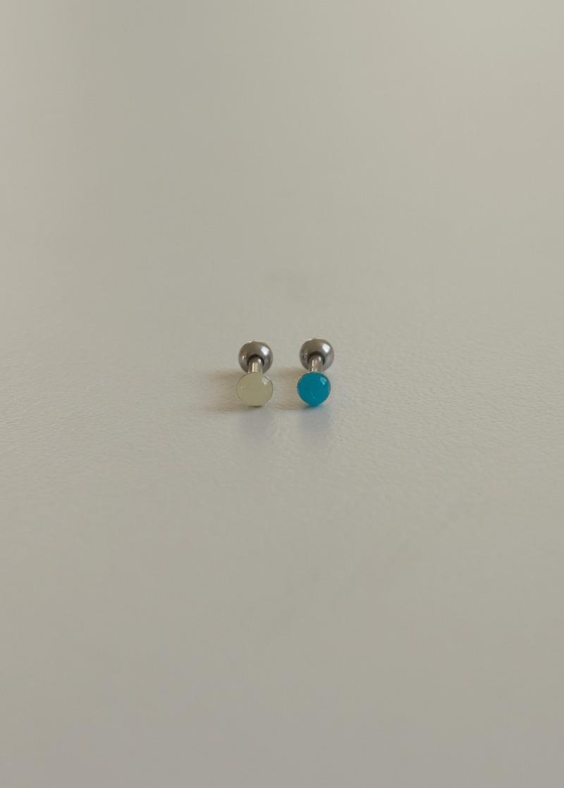 [E506]1mm point piercing/포인트 피어싱