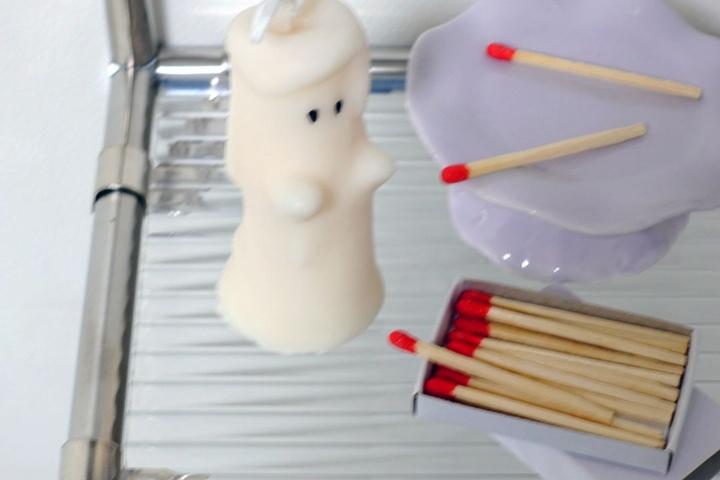 양초유령 캔들 트레이세트