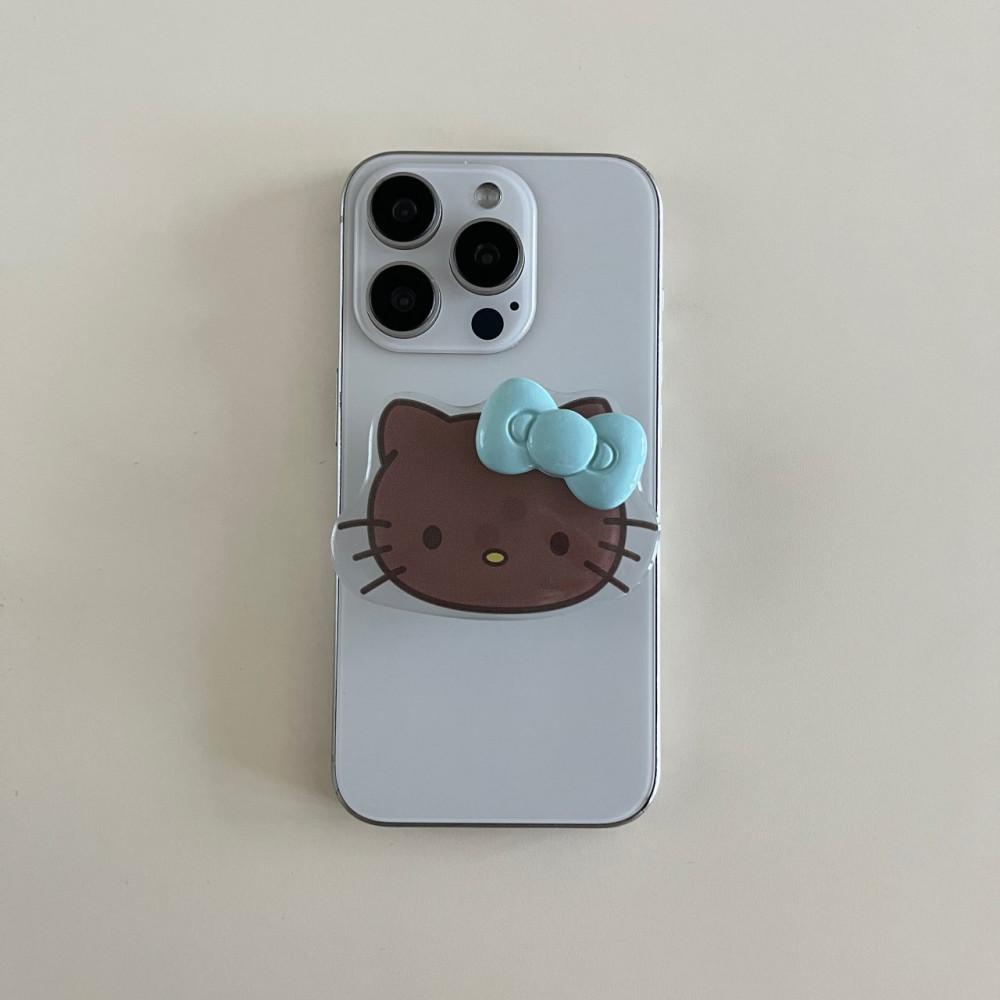 [꽁떼드 코코링] 가을 리본키티 그립톡 스마트톡 홀더