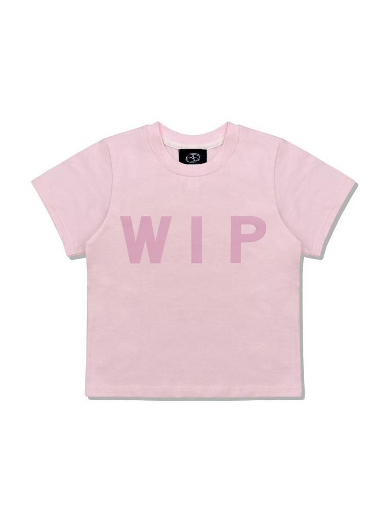 [BP2DISORDER] WIP CROP TEE PINK