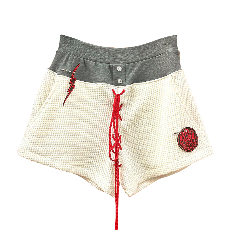 [STILL LETHARDY] WAFFLE SHORTS
