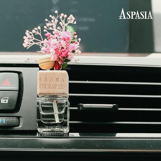 핑크 안개꽃 클립형 차량용 디퓨저 향13종택1 / 리필100ml 추가증정(~8/31)