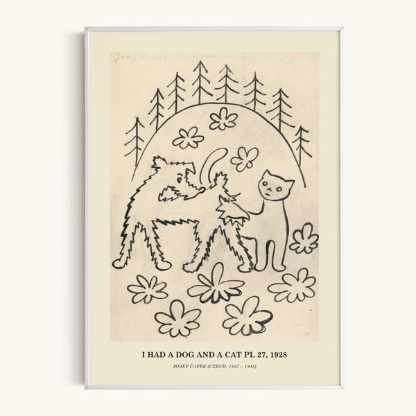 요세프 차페크 - I Had a Dog and a Cat / Pl 27