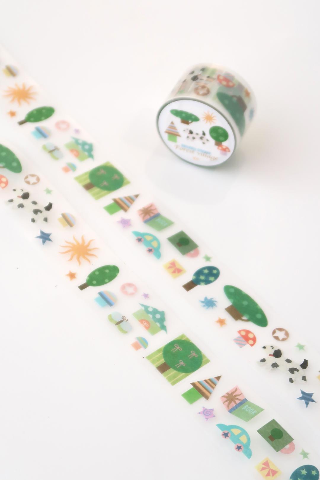 DOLLDOLL STICKER - forest village