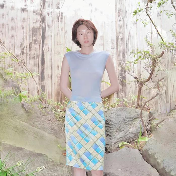 Laguna Skirt_Aqua