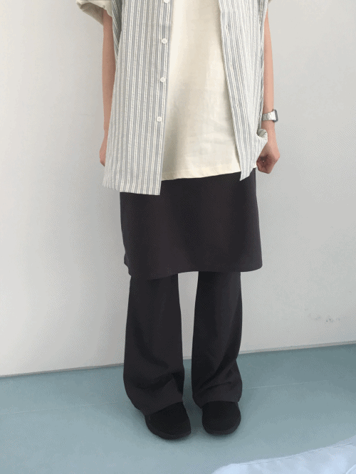 BANDING HALF SKIRT PT (3 color)