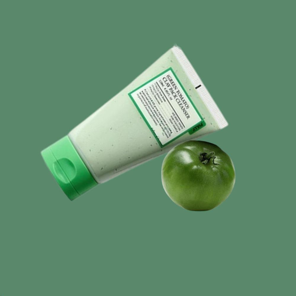 풀리 팩클렌저 그린토마토 클레이 팩 워시오프팩 120ml