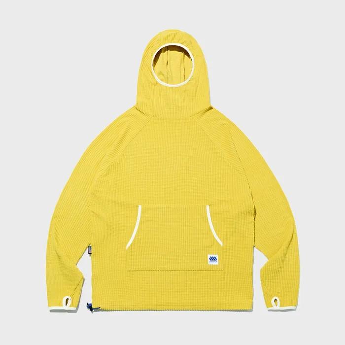 퍼니 풀오버 후디 옐로우