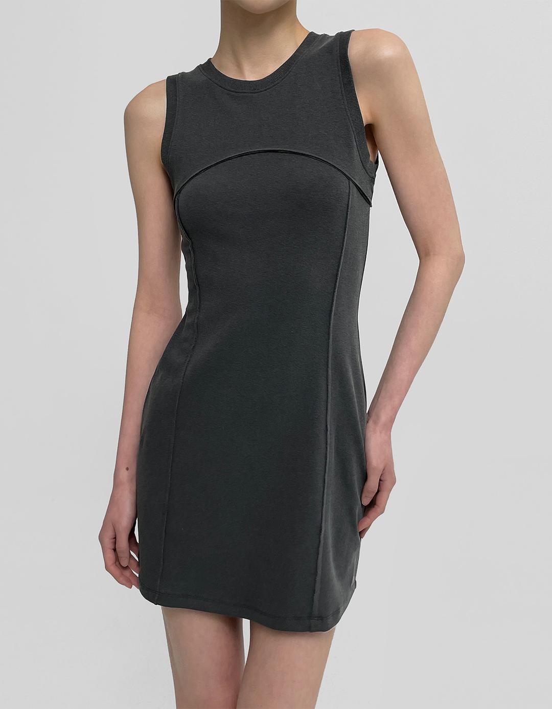 [MADE] 엘리 컷아웃 미니 원피스