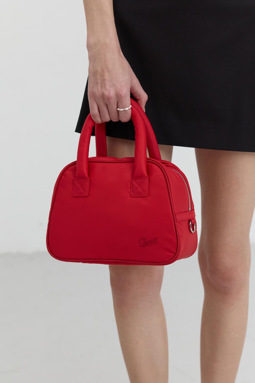 던스트 WOMAN NYLON BOSTON TOTE BAG - RED
