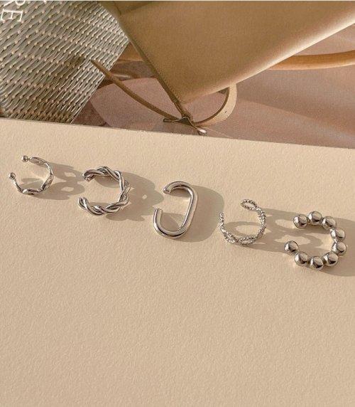 써지컬스틸 데일리 포인트 이어커프 (5type) *Psychic