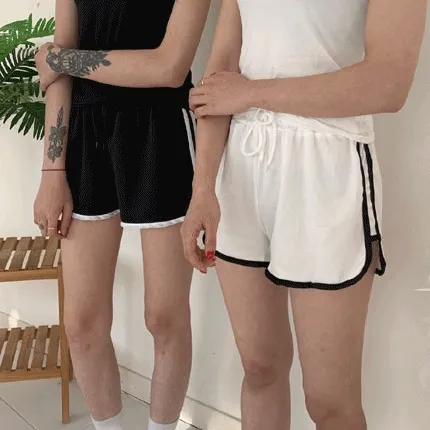 3부 돌핀숏팬츠/트레이닝바지/나시/홈웨어/반바지/면바지