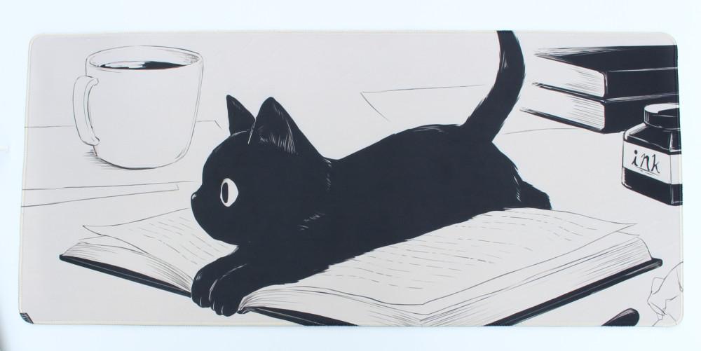 Suojin meow 고양이 데스크매트 장패드