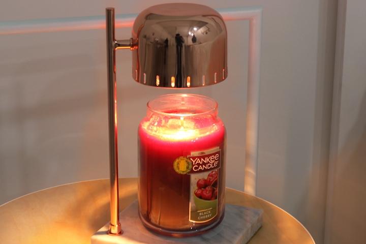 클레어 캔들워머 무드등 대리석 로즈골드 조명