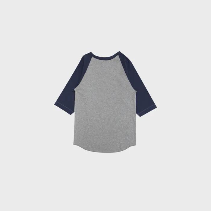 single-stitch raglan tee