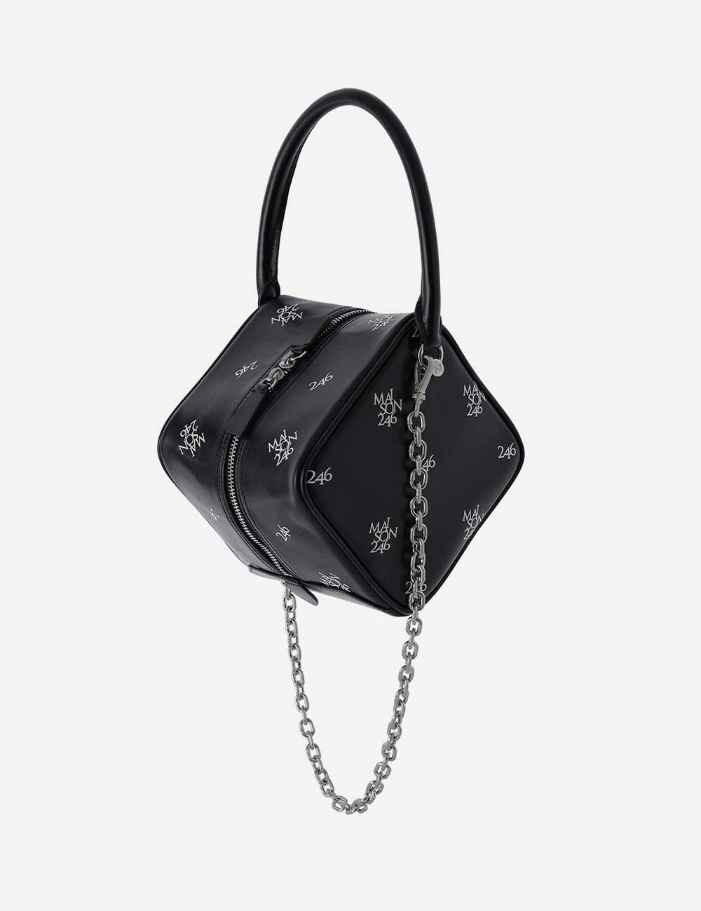 GIGI CUBE BAG  BLACK