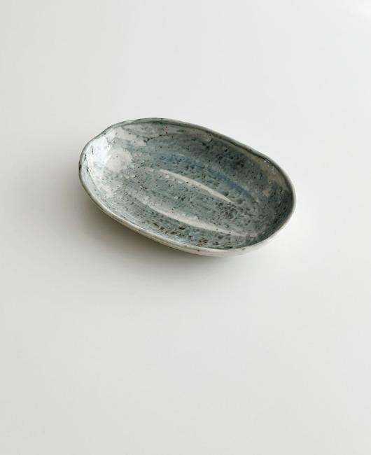 마고 타원 플레이트 - 수묵