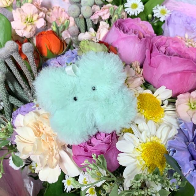 럭키 인형 키링