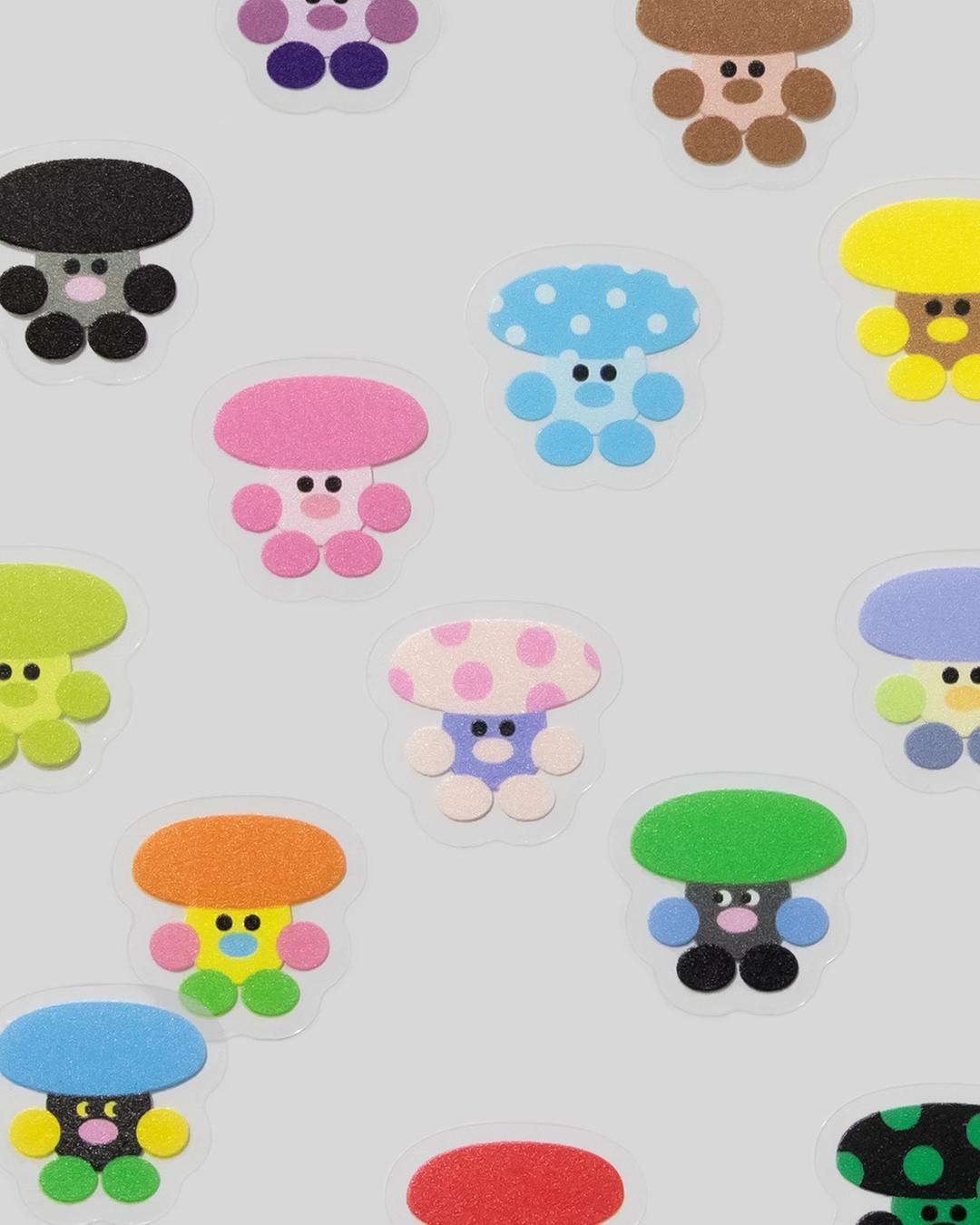Don't touch mush sticker