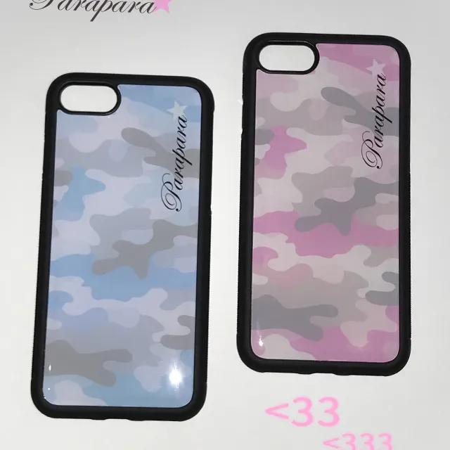 [자체제작] 파스텔 카모🩵🩷 camouflage 아이폰 케이스 에폭시 케이스 갤럭시 지플립